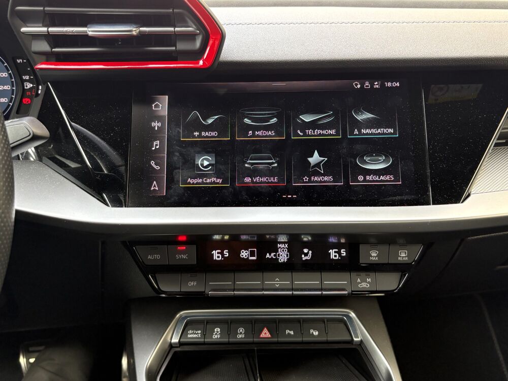 A3 SPORTBACK S LINE 35 TFSI 150 ch HYBRID MHEV S TRONIC BVA - C 2021 occasion 77700 Serris