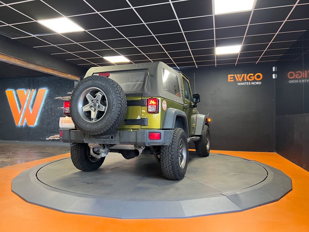 Wrangler 2.8 CRD 175 RUBICON AWD // HARD TOP DUR // PORTES SAHARA // 2007 occasion 44300 Nantes