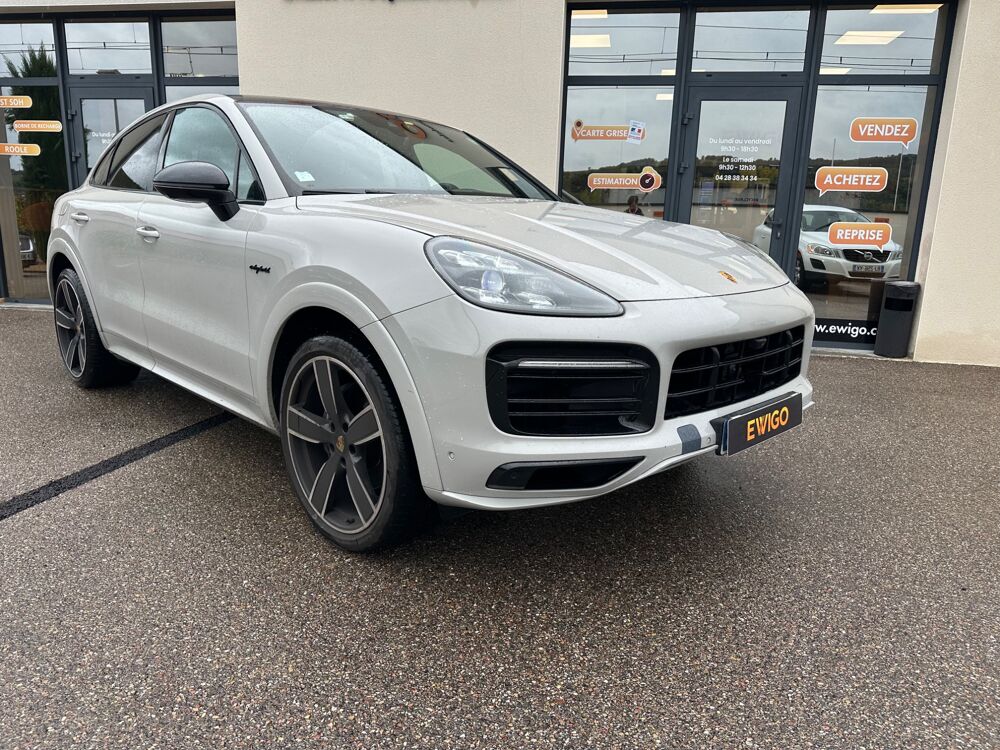 Cayenne COUPE 3.0 E-HYBRID 462H 340ch PHEV 14.1KWH PLATINUM EDITION 2021 occasion 69420 Ampuis