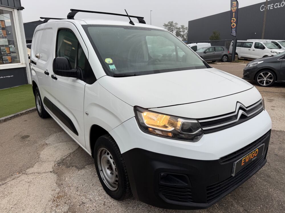 Berlingo III FOURGON M 100Ch - 1&Egrave;RE MAIN - TVA RECUPERABLE - RADAR DE 2022 occasion 27000 &Eacute;vreux