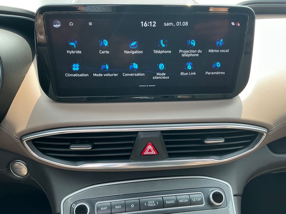 Santa Fe 1.6 T-GDI 230 CH 180 HEV HYBRID 1.5KWH EXECUTIVE 2WD BVA / T 2020 occasion 17000 La Rochelle