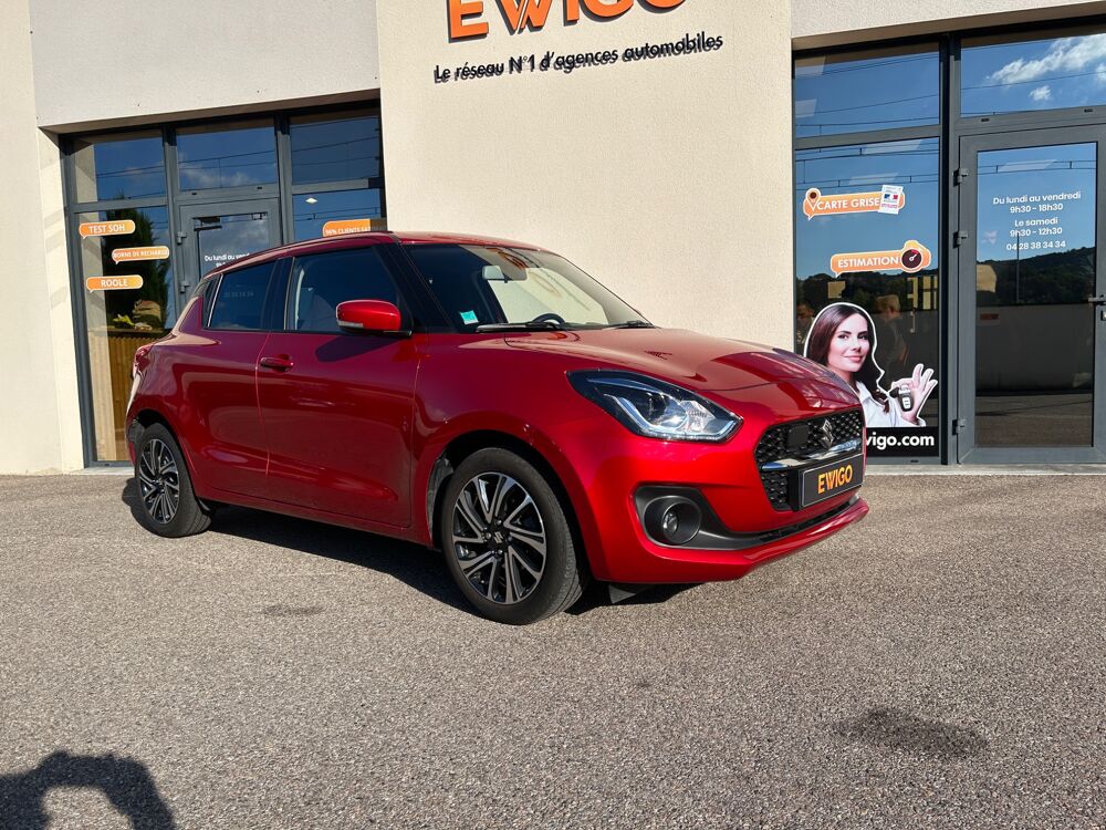 Swift 1.2 DUALJET 85ch SHVS PACK CVT / Full option sauf toit ouvra 2023 occasion 69420 Ampuis