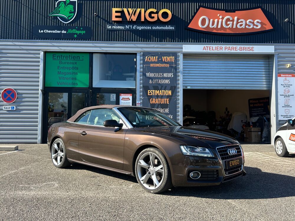 A5 CABRIOLET 2.0 TFSI 180 CH AMBIENTE MULTITRONIC BVA / SIEGES 2010 occasion 47000 Agen