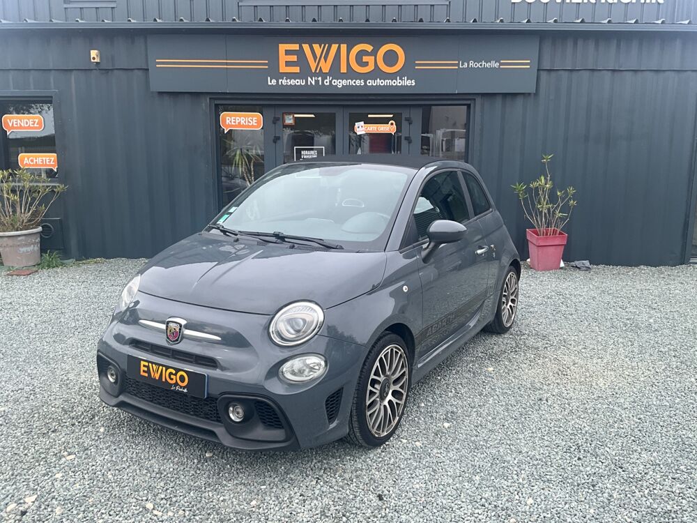 500 CABRIOLET 595 1.4 T 145 TURISMO / NAVIGATION / BLUETOOTH 2019 occasion 17000 La Rochelle