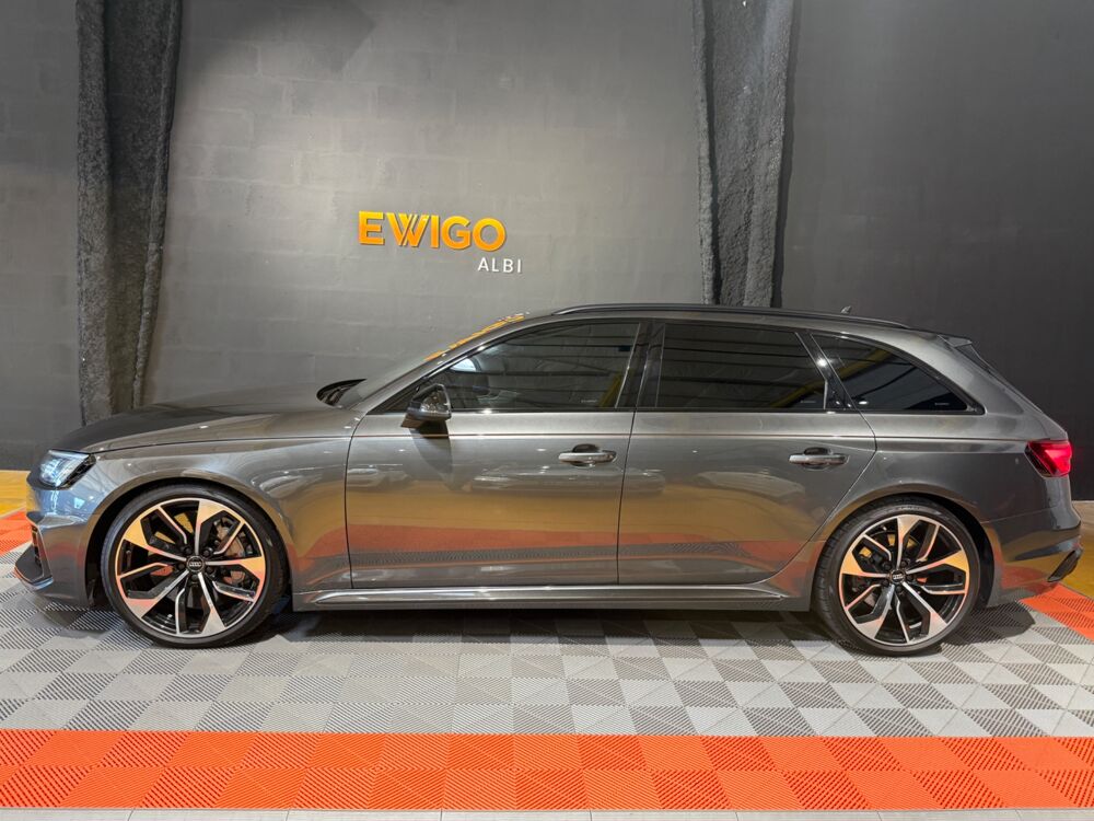 RS4 AVANT 2.9 TFSI 450ch QUATTRO + FREINS C&Eacute;RAMIQUE + PACK CARBO 2019 occasion 81990 Puygouzon