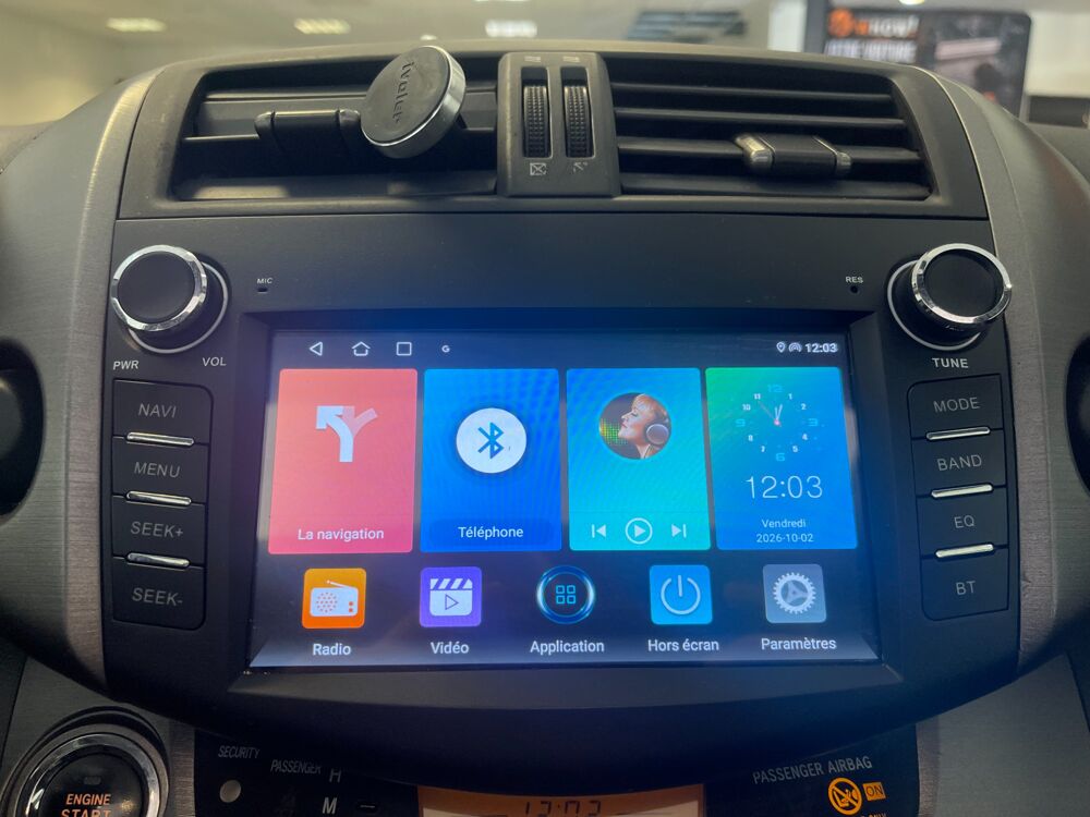 RAV 4 2.2 D4D DCAT 150 ch VXE GPS 4X4 BVA + TOIT OUVRANT + INSTALL 2009 occasion 21850 Saint-Apollinaire