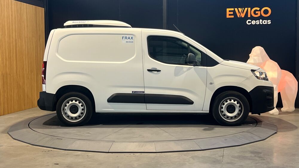 Berlingo FOURGON 1.6 BLUEHDI 100 Ch BVM5 FRIGORIFIQUE - TVA RECUPERAB 2019 occasion 33610 Cestas