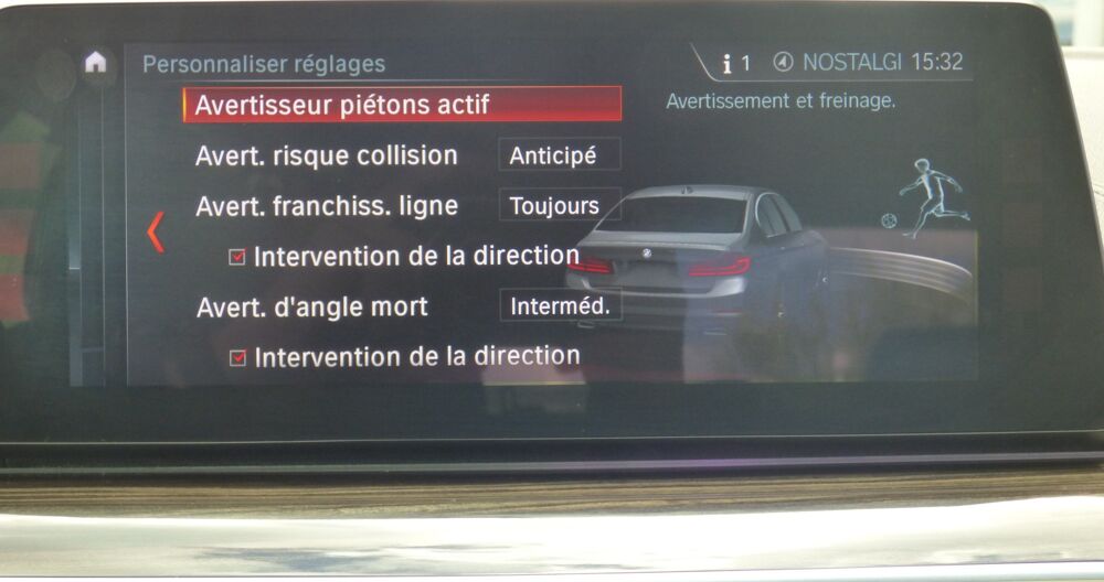 S&eacute;rie 5 3.0 530 D 265 Ch LUXURY XDRIVE / VISION NOCTURNE 2017 occasion 33210 Maz&egrave;res