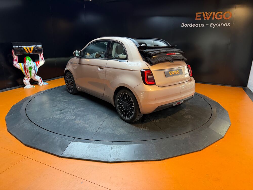 500 E CABRIOLET - 120CH - 42KWH AUTONOMIE 320KMH - FINITION LA PRI 2022 occasion 33320 Eysines