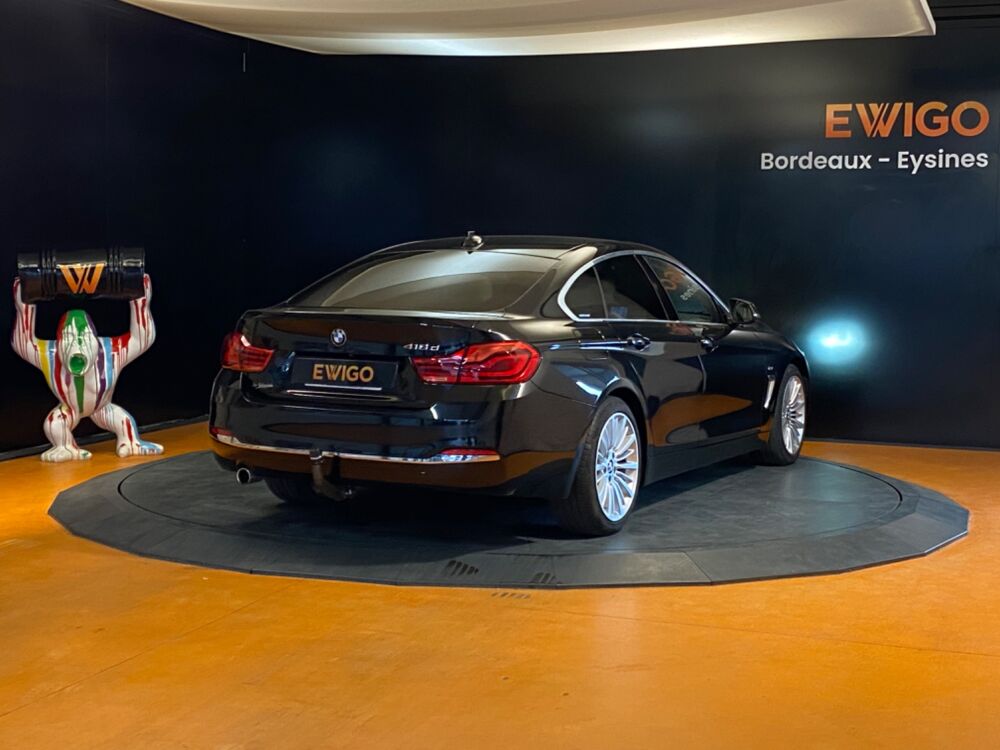 S&eacute;rie 4 GRAN-COUPE 2.0 418 D 150 LUXURY BVA 2018 occasion 33320 Eysines