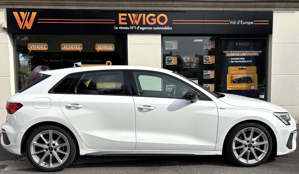 A3 SPORTBACK S LINE 35 TFSI 150 ch HYBRID MHEV S TRONIC BVA - C 2021 occasion 77700 Serris