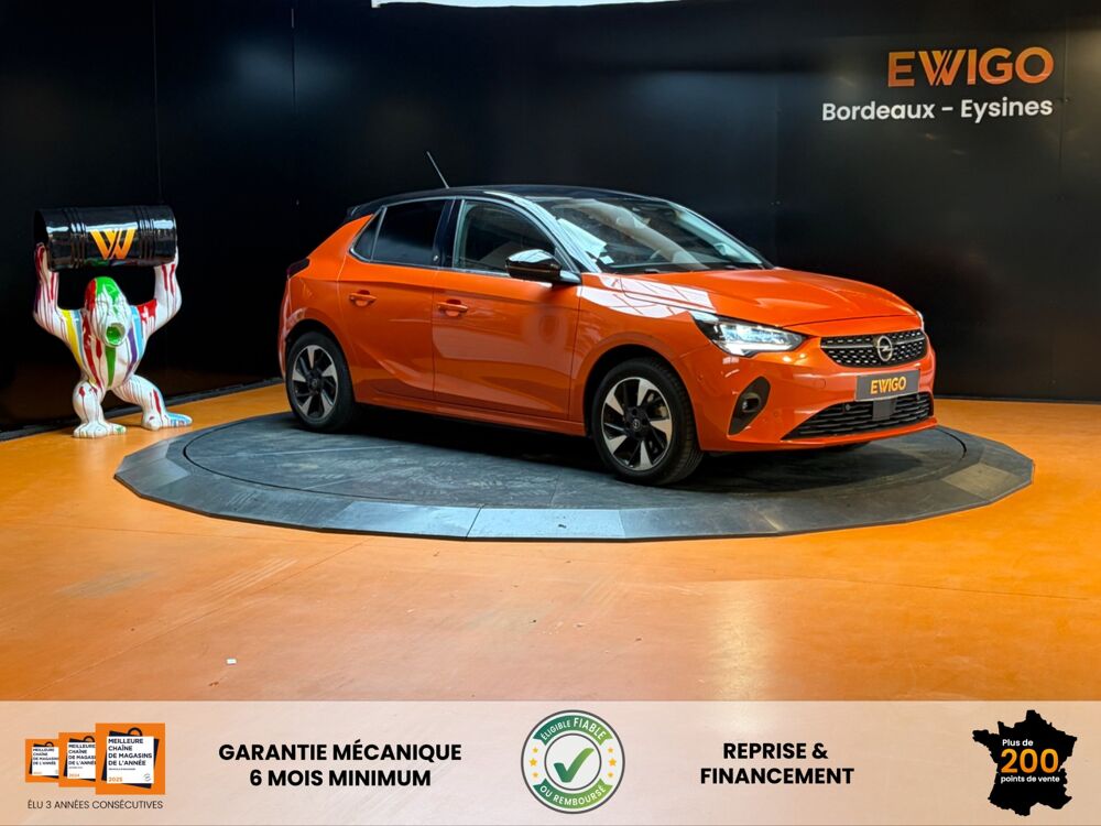 Corsa ELECTRIC 50KWH 136Ch ELEGANCE BVA - CAMERA DE RECUL - CARPLA 2020 occasion 33320 Eysines