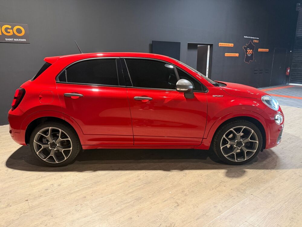500 X 1.3 SPORT RED DOLCEVITA 150CH 4X2 DCT BVA CARPLAY GARANTIE 2021 occasion 60740 Saint-Maximin
