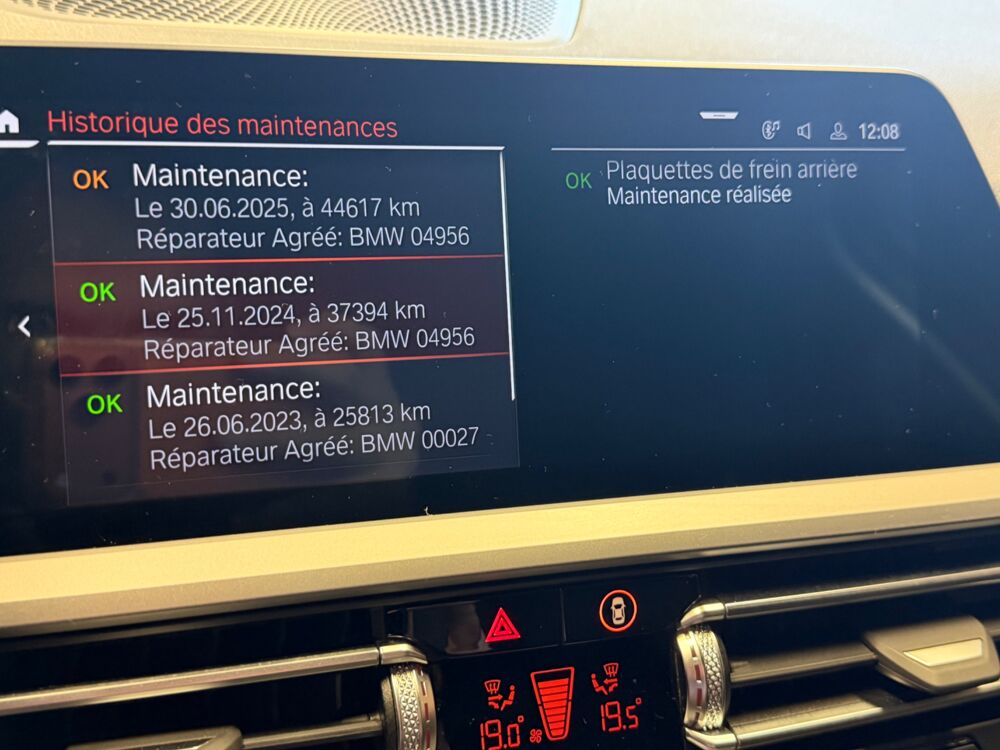 S&eacute;rie 3 TOURING 2.0 320 D 190 CH MHEV HYBRID 48VOLT BVA 2022 occasion 24750 Tr&eacute;lissac