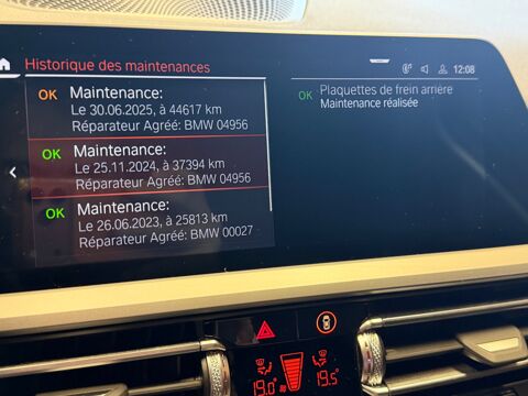 S&eacute;rie 3 TOURING 2.0 320 D 190 CH MHEV HYBRID 48VOLT BVA 2022 occasion 24750 Tr&eacute;lissac