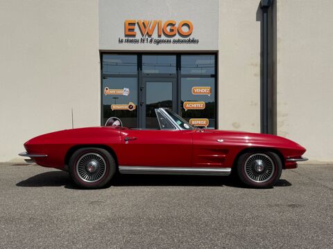 Corvette STING RAY CABRIOLET V8 327ci BOITE MANUELLE 4 1964 occasion 69420 Ampuis
