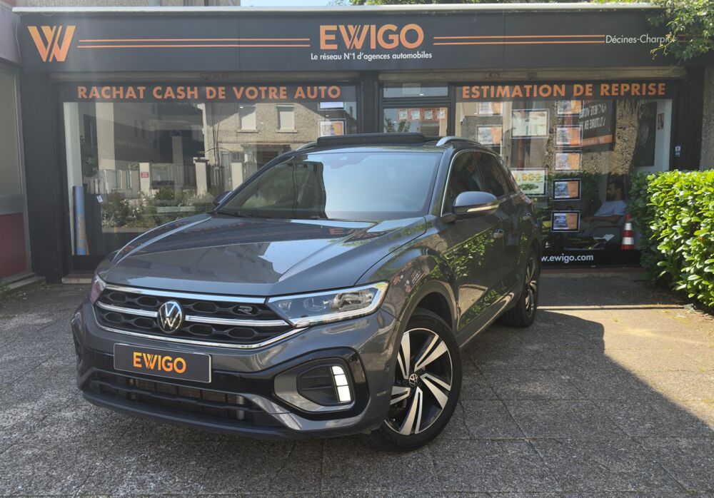 T-ROC 1.5 TSI 150 EVO R-LINE DSG BVA - TOIT OUVRANT - ENTRETIEN CO 2023 occasion 69150 D&eacute;cines-Charpieu