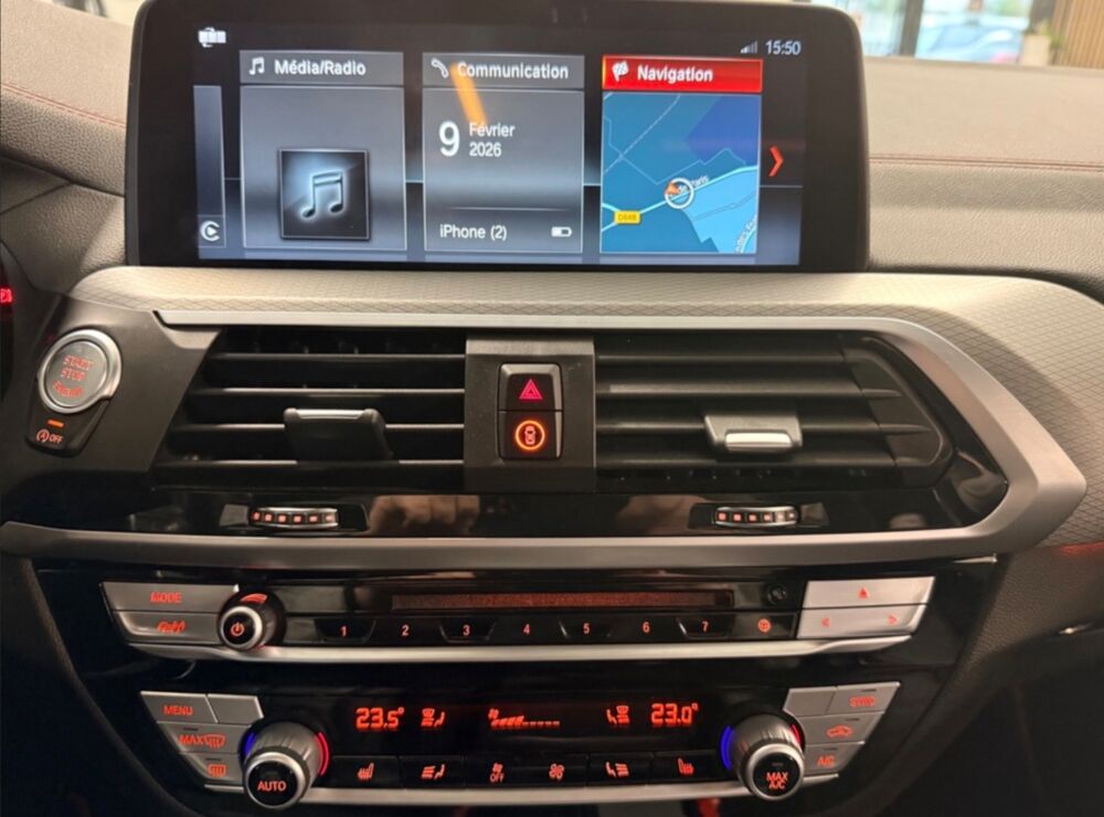 X4 2.0 D 190 Ch M-SPORT XDRIVE BVA - T/O - HK - APPLE CARPLAY - 2018 occasion 79000 Niort