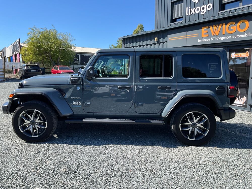 Wrangler 2.0 T 380H 270 4XE HYBRID PHEV UNLIMITED SAHARA AWD BVA 2024 occasion 17000 La Rochelle