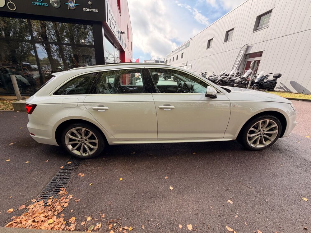 A4 AVANT 2.0 TDI 150Ch S-LINE MULTITRONIC BVA - SUIVI AUDI - CA 2018 occasion 76150 Saint-Jean-du-Cardonnay