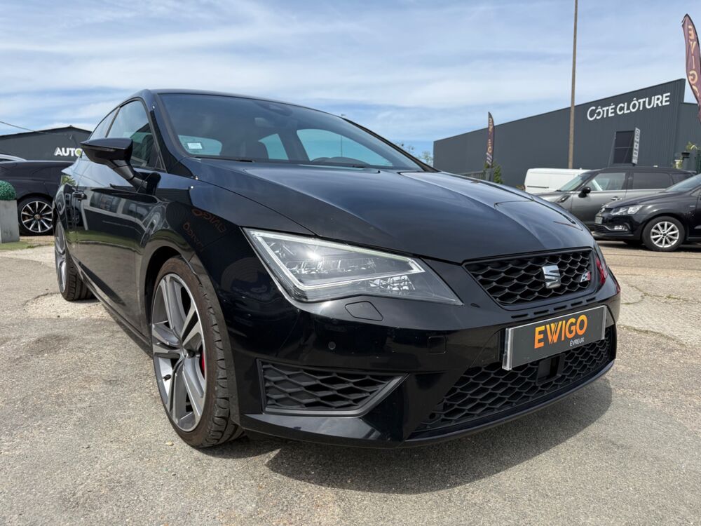 Leon SC 2.0 TSI 290 CH CUPRA BVA - CARPLAY/ANDROID AUTO - REGULAT 2016 occasion 27000 &Eacute;vreux