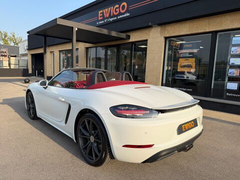 Boxster (982) 2.0 300CH - BVM6 - CUIR ETENDU ROUGE BORDEAUX - JANTES 2020 occasion 13700 Marignane