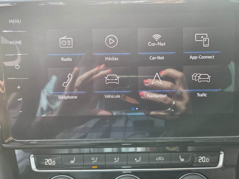 Golf 2.0 TDI 150 Cv CARAT EXCLUSIVE AVEC PACK R-LINE EXTERIEUR DS 2019 occasion 33210 Maz&egrave;res