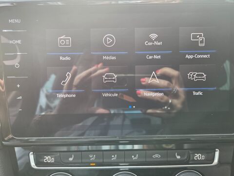 Golf 2.0 TDI 150 Cv CARAT EXCLUSIVE AVEC PACK R-LINE EXTERIEUR DS 2019 occasion 33210 Maz&egrave;res
