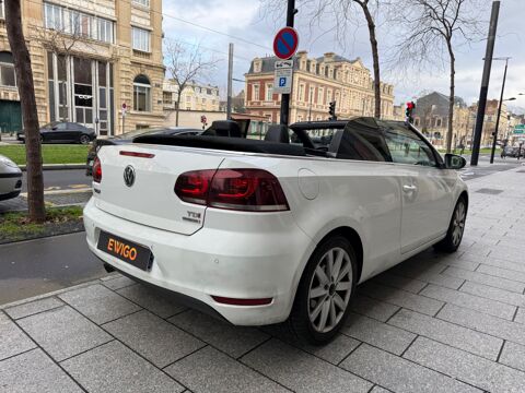 Golf CABRIOLET 1.6 TDI 105 CARAT 2012 occasion 76600 Le Havre