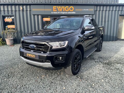 Ford Ranger SUPER CABINE 2.0 TDCI 215 CH WILDTRAK 4X4 / TVA RECUPERABLE 2022 occasion La Rochelle 17000