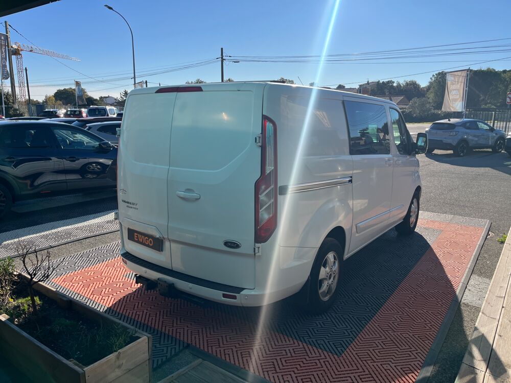 Transit Custom FOURGON 270 2.0 TDCI 170 L1H1 COURT PC-TN LIMITED 2016 occasion 83600 Fr&eacute;jus
