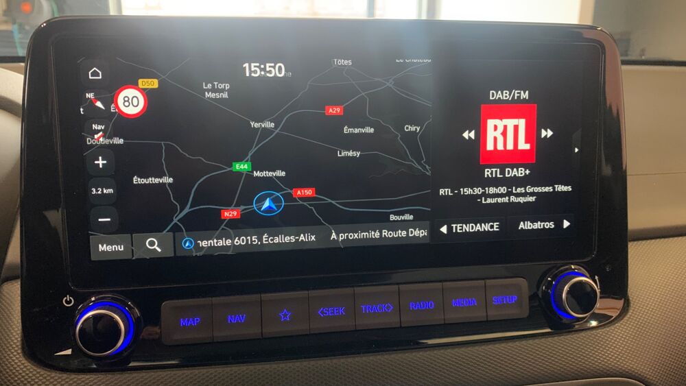 Kona 1.6 GDI 141H 105 HYBRID HEV 1.6KWH EXECUTIVE DCT BVA 2021 occasion 76190 &Eacute;calles-Alix