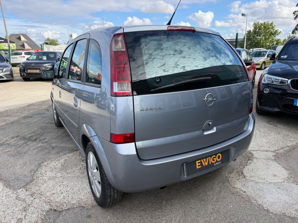 Meriva 1.7 CDTI 100CH COSMO - RADIO - VERROUILLAGE CENTRALISE - 2004 occasion 27000 &Eacute;vreux