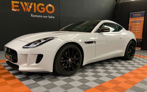Jaguar F-Type COUPE SURALIMENTE 3.0 340 BVA POLARIS WHITE 2016 occasion Romans-sur-Is&egrave;re 26100