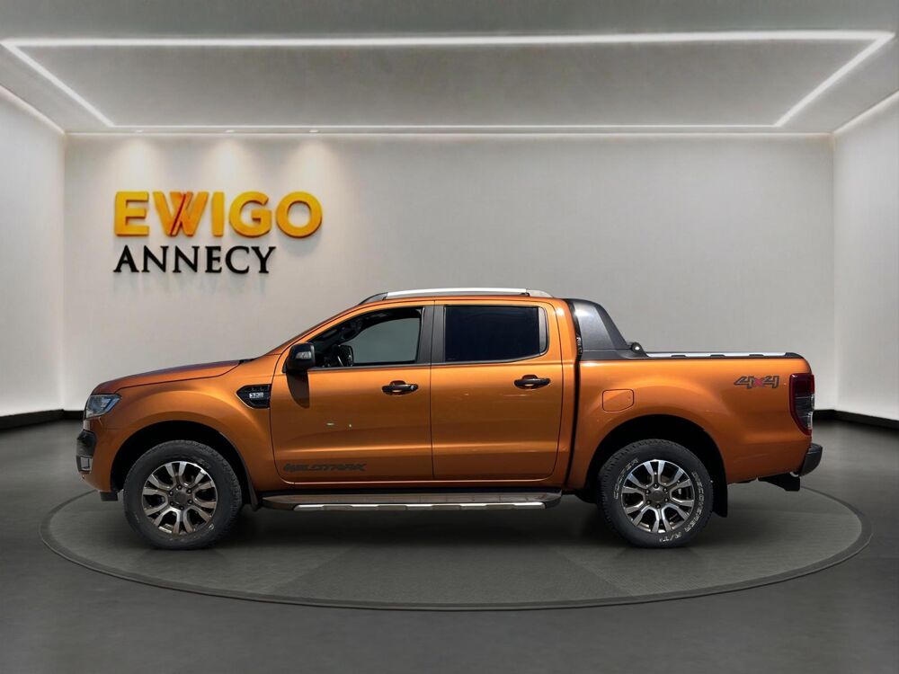 Ranger DOUBLE CABINE 3.2 TDCI 200 WILDTRAK 4X4 BVA / 1&Egrave;RE MAIN / R&Eacute; 2017 occasion 74600 Seynod