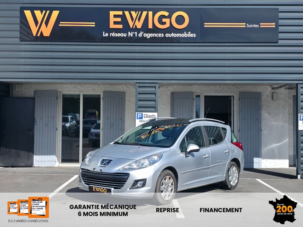 207 SW 1.6 VTI 120ch PREMIUM BVA / EQUIP. PMR DEMONTABLE / HISTO 2010 occasion 17100 Saintes