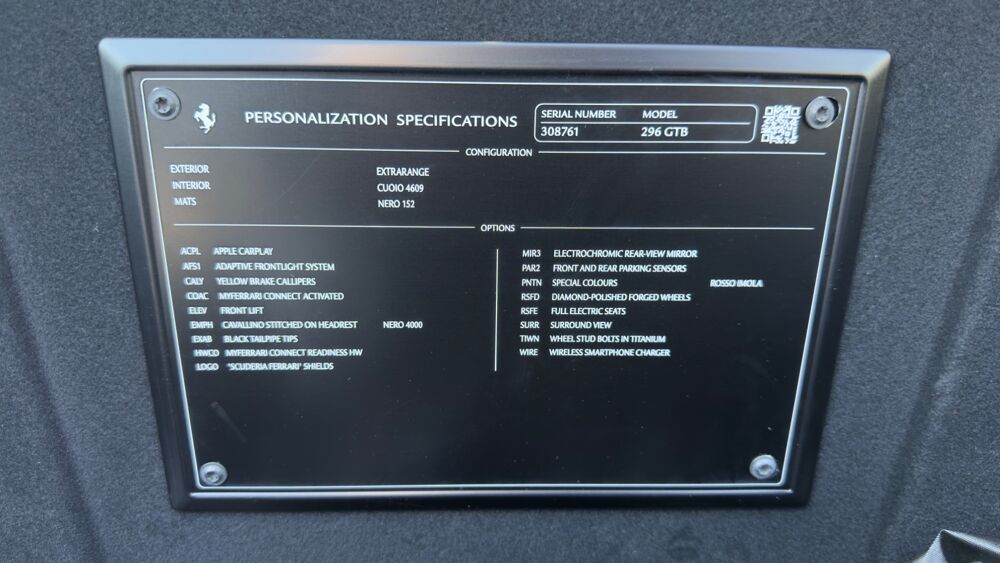296 3.0 830cv PHEV HYBRID - COLOR TAILOR MADE - LIFT - CAMERA 36 2024 occasion 69150 D&eacute;cines-Charpieu