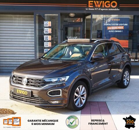 Volkswagen T-ROC 1.6 TDI 115CH CARAT R LINE - CARPLAY TOIT OUVRANT CUIR SIEGE 2018 occasion Forbach 57600