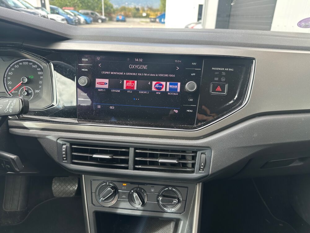 Polo 1.0L 95ch CONFORT LINE + BOITE AUTOMATIQUE + RADAR DE RECUL 2018 occasion 38420 Le Versoud