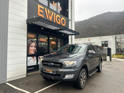Ford Ranger SUPER CAB 3.2L TDCI 200 ch WILDTRAK 4X4 HARDTOP + CAMERA DE 2019 occasion Le Versoud 38420