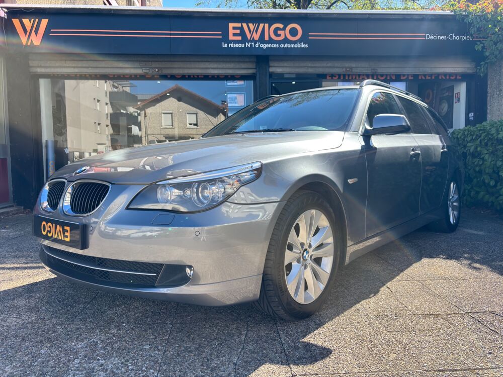 S&eacute;rie 5 TOURING 2.0 520 D 177CV LUXE BVA 2010 occasion 69150 D&eacute;cines-Charpieu