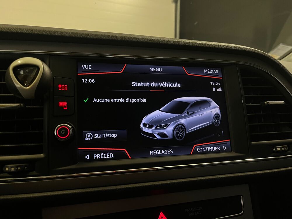 Leon 1.6 TDI 115ch BVM URBAN CAMERA DE RECUL/ CARPLAY/ ENTRETIEN 2020 occasion 78125 Gazeran