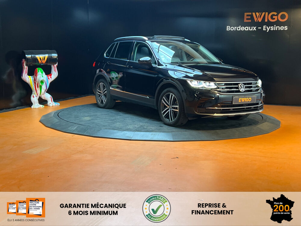 Tiguan 1.4 E-HYBRID 245H 150 PHEV HYBRID ELEGANCE EXCLUSIVE DSG BVA 2021 occasion 33320 Eysines