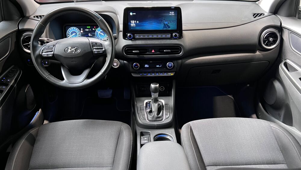 Kona CREATIVE 1.6 GDI 141cH HYBRID BVA - 1&Egrave;RE MAIN - CAM&Eacute;RA DE RE 2022 occasion 33610 Cestas