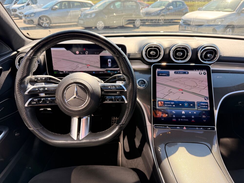 Classe C 300d MHEV 265ch AMG Line - Toit ouvrant - Cam&eacute;ra 360 2022 occasion 44220 Cou&euml;ron
