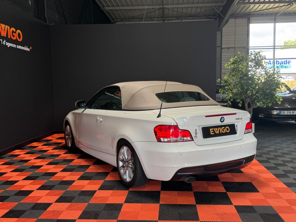 S&eacute;rie 1 CABRIOLET 118D 143 CH M SPORT DESIGN / SIEGES CHAUFFANTS / R 2011 occasion 29000 Quimper