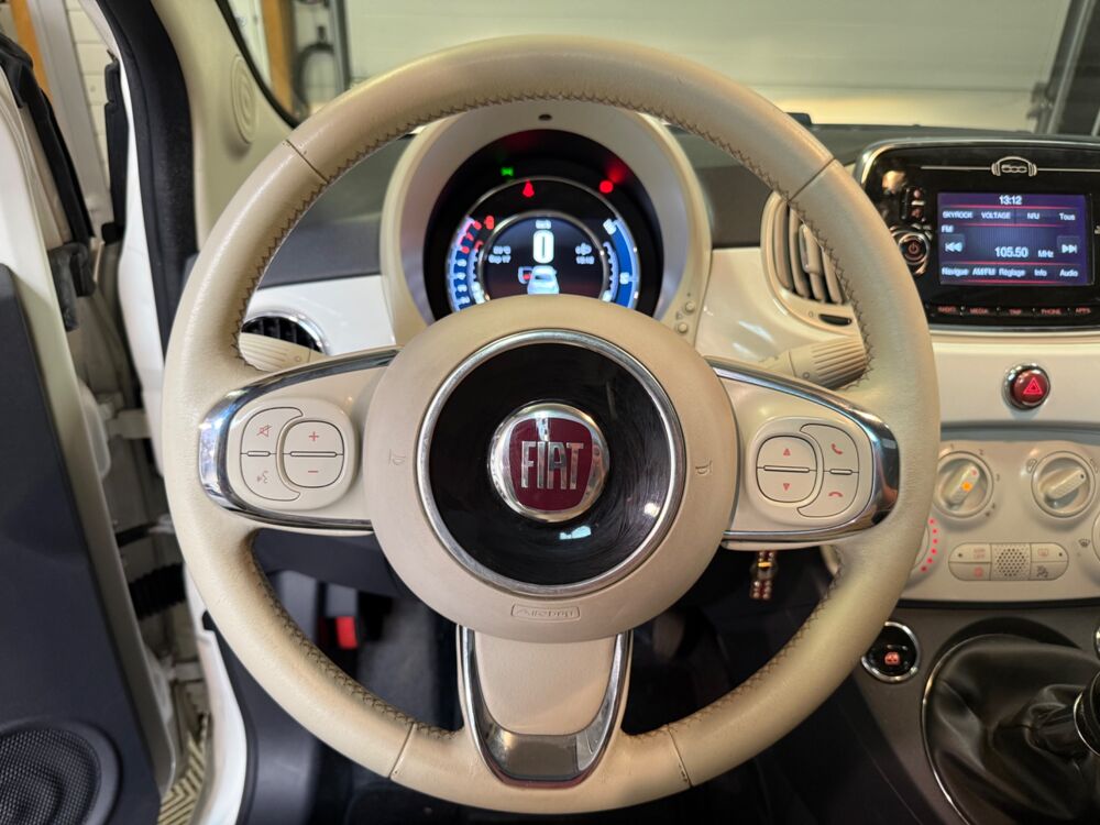 500 0.9 TWINAIR 85ch LOUNGE TOIT PANORAMIQUE/ CLIM/ BLUETOOTH 2016 occasion 78125 Gazeran