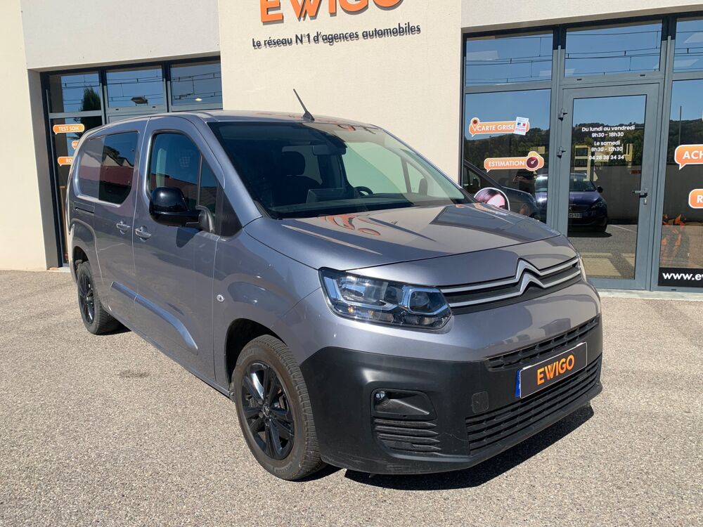 Berlingo VAN CABINE APPROFONDIE R&eacute;tractable 1.5 BLUEHDI 130ch/ Prix 2024 occasion 69420 Ampuis
