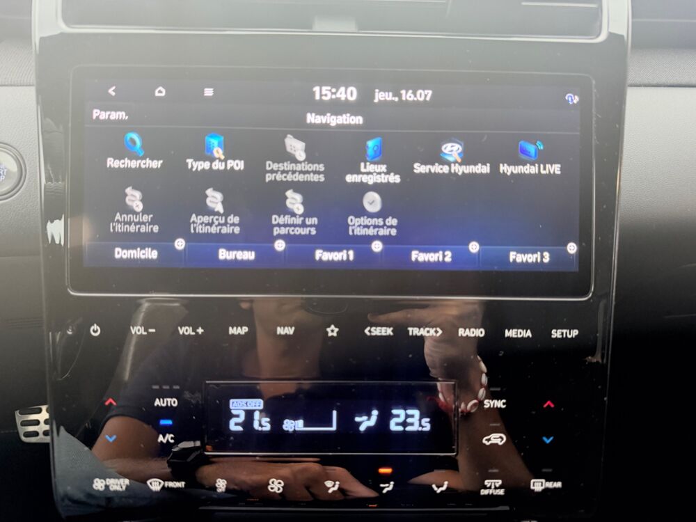 Tucson 1.6 T-GDI 265 CH PHEV HYBRID N-LINE + CAMERA DE RECUL + TOIT 2022 occasion 97410 Saint-Pierre