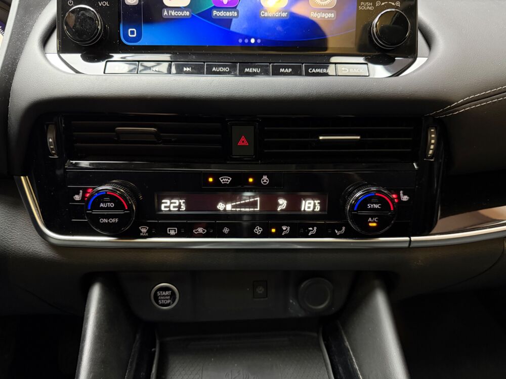 Qashqai 1.3 MILD HYBRID 140CH N-CONNECTA - CARPLAY - SI&Egrave;GE ET VOLANT 2022 occasion 33320 Eysines